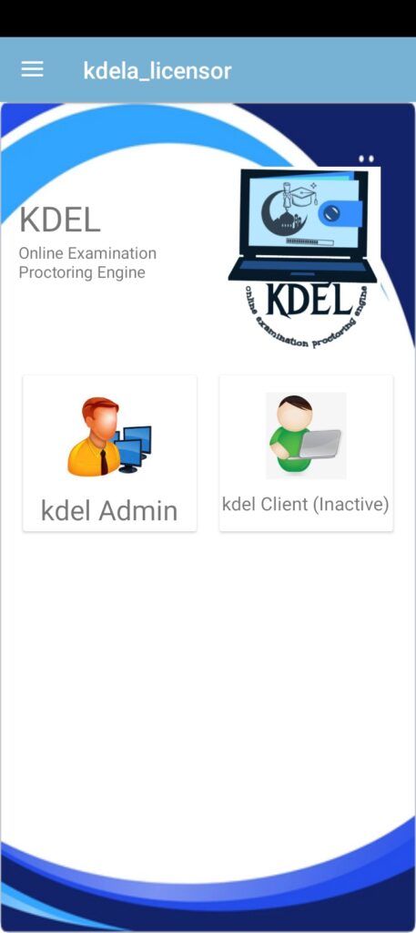 KDEL-Admin-Demo