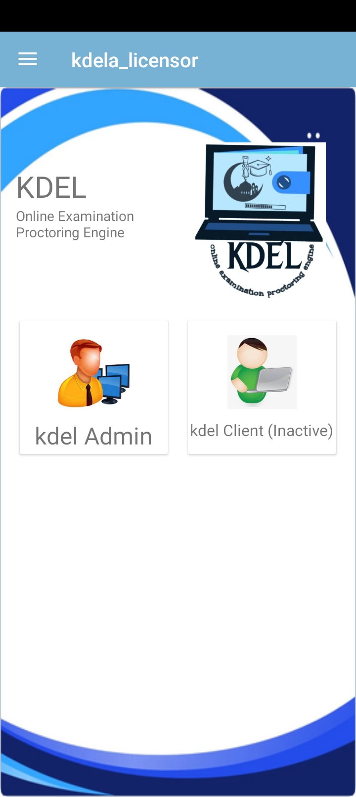 KDEL-Admin-Demo